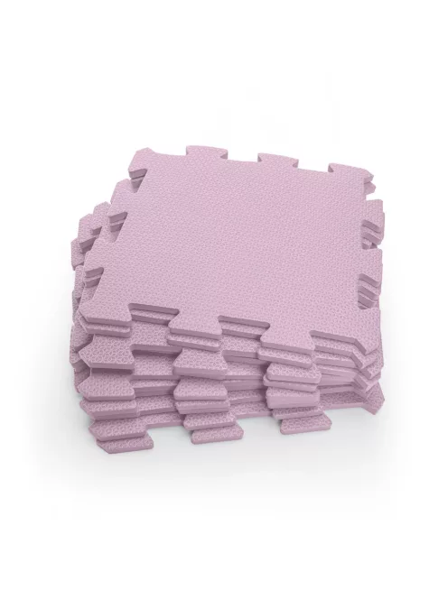 Zopa 9 db-os Puzzle habszőnyeg 30x30 cm - Sugar Pink