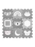 Zopa 9 db-os Puzzle habszőnyeg 30x30 cm - Wild Life