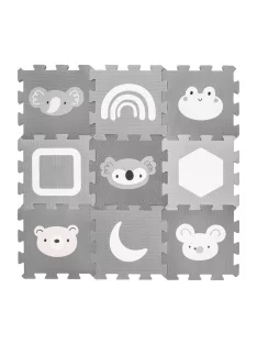 Zopa 9 db-os Puzzle habszőnyeg 30x30 cm - Wild Life