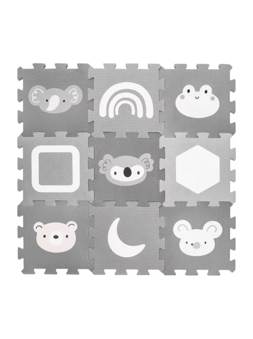Zopa 9 db-os Puzzle habszőnyeg 30x30 cm - Wild Life