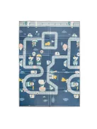 Zopa Multifunkciós összecsukható habszivacs játszószőnyeg – kétoldalas 180 × 120 cm - Dino