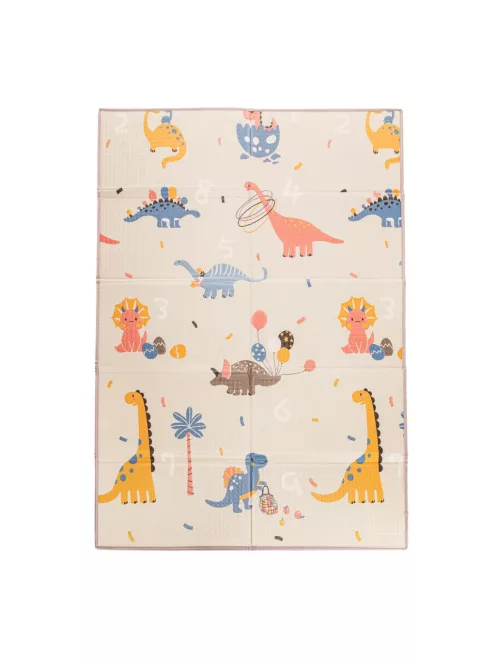 Zopa Multifunkciós összecsukható habszivacs játszószőnyeg – kétoldalas 180 × 120 cm - Dino