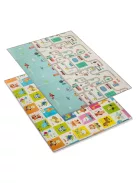 Zopa Multifunkciós összecsukható habszivacs játszószőnyeg – kétoldalas 200 × 150 cm - City