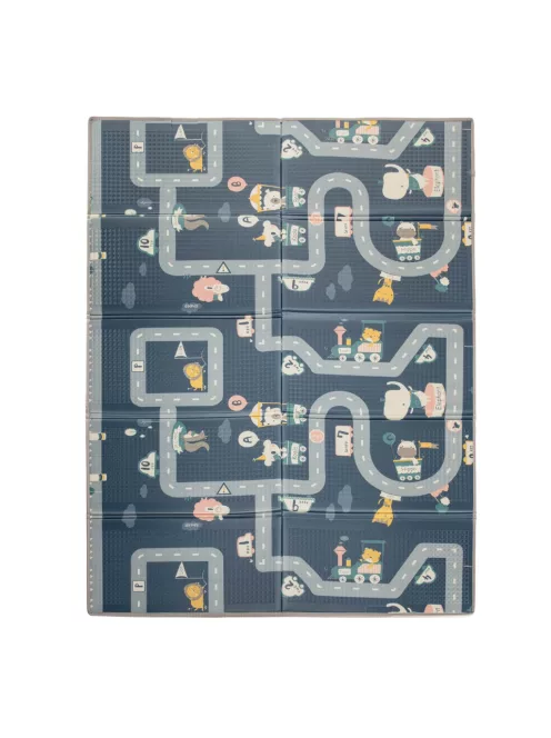 Zopa Multifunkciós összecsukható habszivacs játszószőnyeg – kétoldalas 200 × 150 cm - Dino