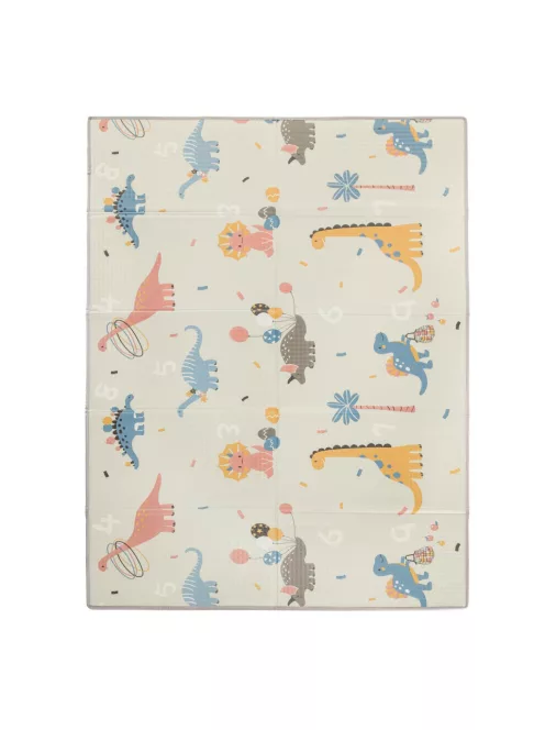 Zopa Multifunkciós összecsukható habszivacs játszószőnyeg – kétoldalas 200 × 150 cm - Dino