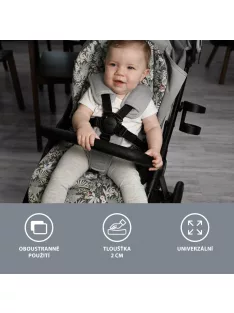 Zopa Memory Foam babakocsi párna Comfort - Emoji Beige