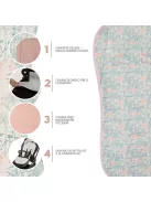 Zopa Babakocsi szőnyeg légáteresztő Breeze - Jungle Pink