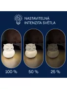 Zopa Szilikon LED éjszakai fény M-es méretben - Owl