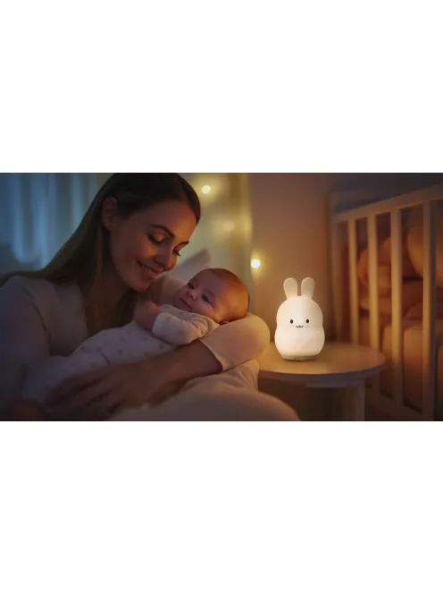 Zopa Szilikon LED éjszakai fény M-es méretben - Rabbit