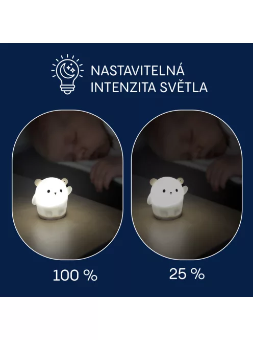 Zopa Függeszthető szilikon LED lámpa - Bear