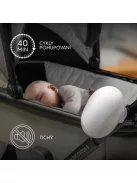 Zopa Eggy újratölthető babakocsi ringató - White