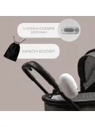 Zopa Eggy újratölthető babakocsi ringató - White