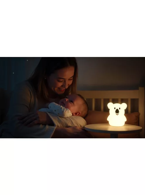 Zopa Szilikon LED Lámpa M-es méret - Koala