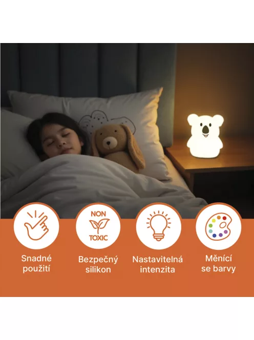 Zopa Szilikon LED Lámpa M-es méret - Muffin
