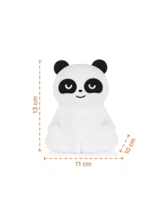 Zopa Szilikon LED Lámpa M-es méret - Panda