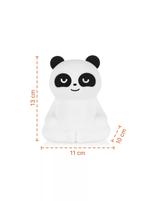 Zopa Szilikon LED Lámpa M-es méret - Panda
