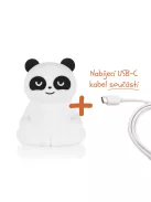 Zopa Szilikon LED Lámpa M-es méret - Panda