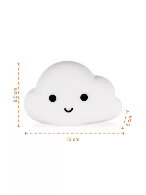 Zopa Szilikon falra szerelhető éjjeli lámpa - Cloud