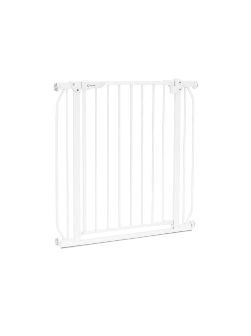 Lionelo Truus Slim biztonsági ajtórács - White (75-105 cm) 2 db toldóval!