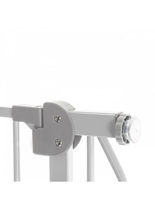 Lionelo Truus Slim biztonsági ajtórács - Grey (75-105 cm) 2 db toldóval!