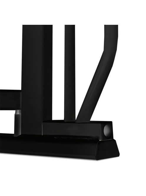Lionelo Truus Slim biztonsági ajtórács - Black Onyx (75-105 cm) 2 db toldóval!
