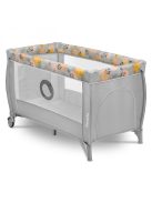Lionelo Stefi Plus kétszintes utazóágy - Pink Yellow