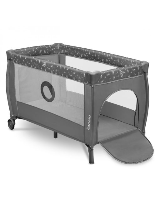 Lionelo Stefi Plus kétszintes utazóágy - Grey White