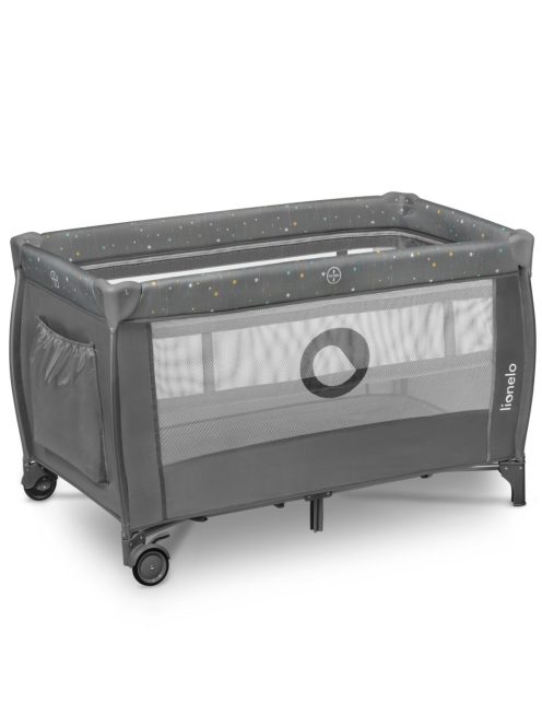 Lionelo Stefi Plus kétszintes utazóágy - Grey Multicolor