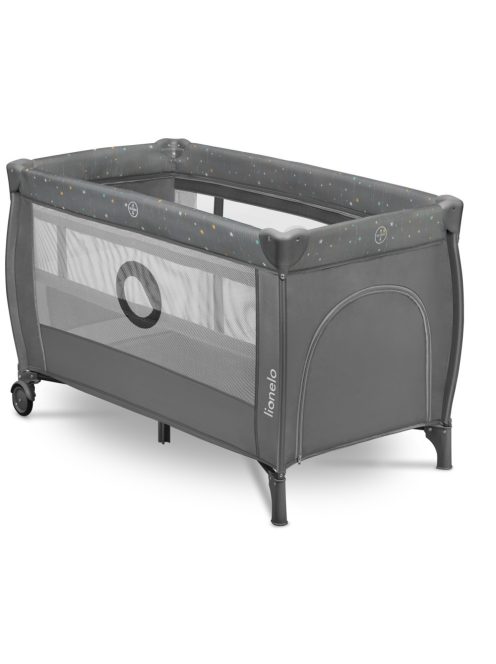 Lionelo Stefi Plus kétszintes utazóágy - Grey Multicolor