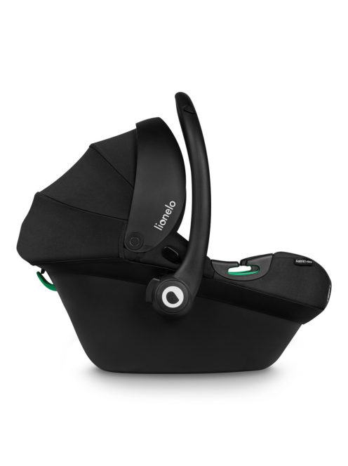 Lionelo Astrid i-Size babahordozó (40-87 cm) - Black Grey