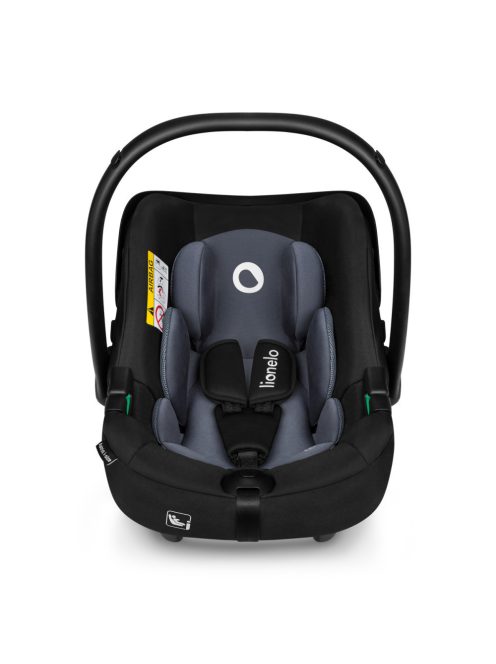 Lionelo Astrid i-Size babahordozó (40-87 cm) - Black Grey