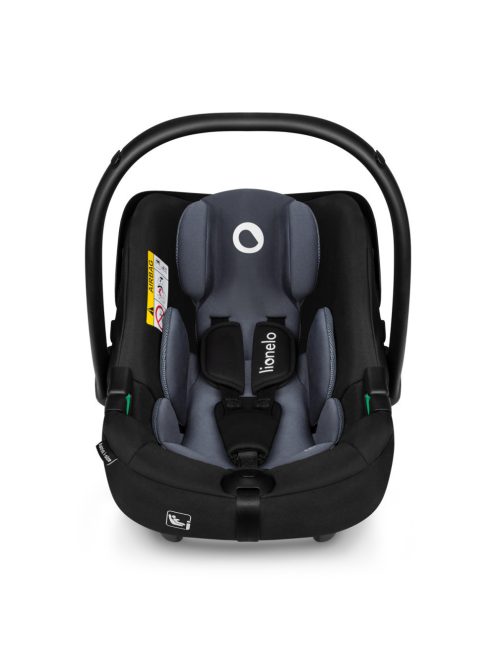 Lionelo Astrid i-Size babahordozó (40-87 cm) - Black Grey