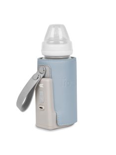   Lionelo Thermup Go PLUS hordozható akkumulátoros cumisüveg-melegítő - Blue Sky