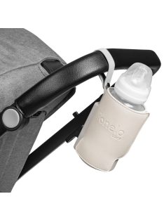   Lionelo Thermup Go PLUS hordozható akkumulátoros cumisüveg-melegítő - Beige Sand