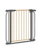 Lionelo Truus Slim biztonsági ajtórács - Grey Graphite (75-105 cm) 2 db toldóval!