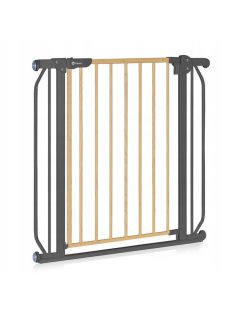  Lionelo Truus Slim biztonsági ajtórács - Grey Graphite (75-105 cm) 2 db toldóval!