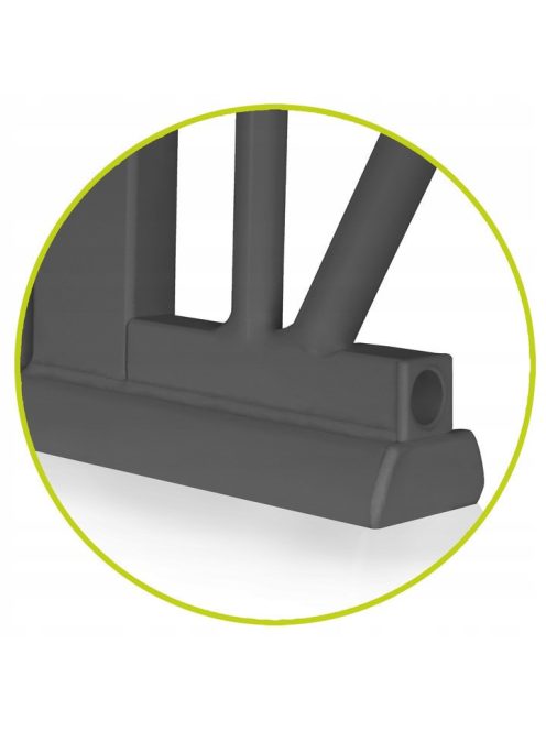 Lionelo Truus Slim biztonsági ajtórács - Grey Graphite (75-105 cm) 2 db toldóval!