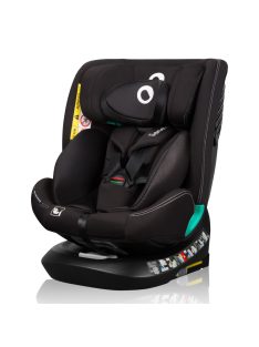   Lionelo Bastiaan One I-Size 360°-ban forgatható ISOFIX gyermekülés (40-150 cm) - Black Carbon