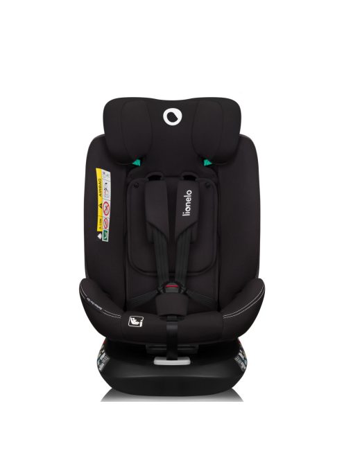 Lionelo Bastiaan One I-Size 360°-ban forgatható ISOFIX gyermekülés (40-150 cm) - Black Carbon