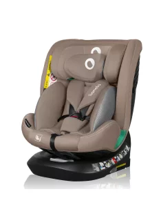   Lionelo Bastiaan One I-Size 360°-ban forgatható ISOFIX gyermekülés (40-150 cm) - Beige Sand