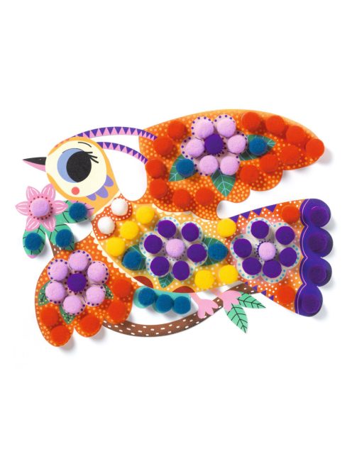 Djeco: Design by Pompom-kép készítő - Puha mintázatok - Assortments