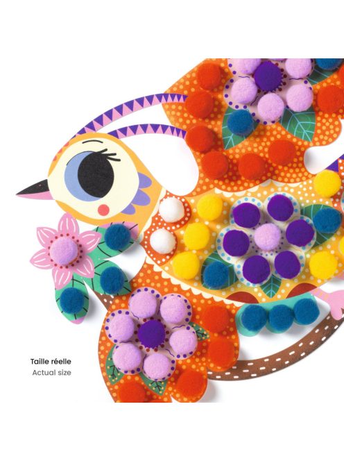 Djeco: Design by Pompom-kép készítő - Puha mintázatok - Assortments