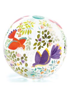   Djeco Felfújható labda, ∅ 35 cm - Madárkák - Birds ball