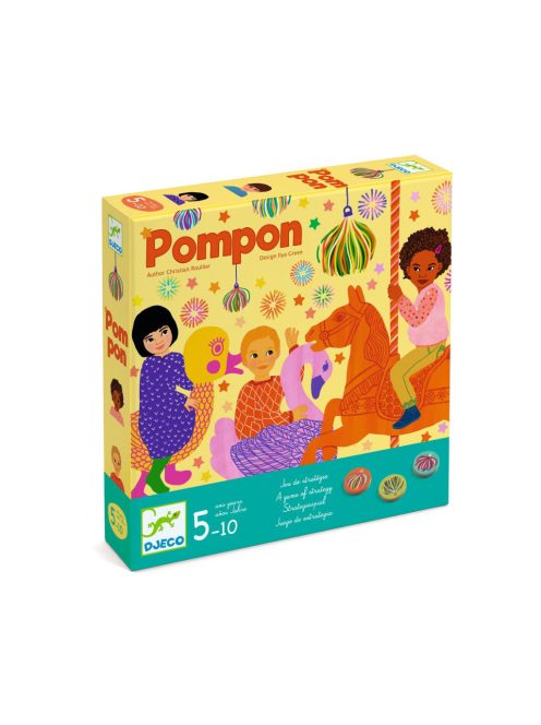 Djeco Társasjáték - Körhintázó - Pompom
