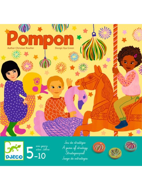 Djeco Társasjáték - Körhintázó - Pompom