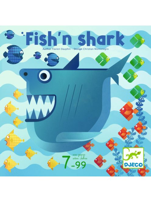 Djeco Társasjáték - Cápácska - Fish'n Shark