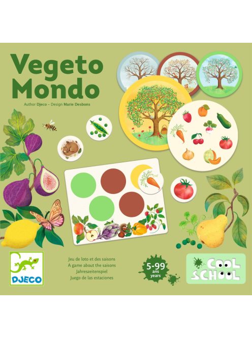 Djeco Képes lottó - Évszakok - Vegeto Mondo