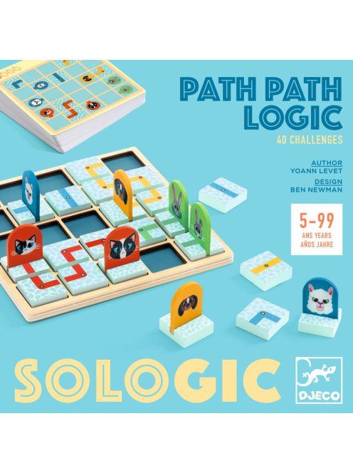 Djeco Logikai játék - Jellemző - Path Path Logic