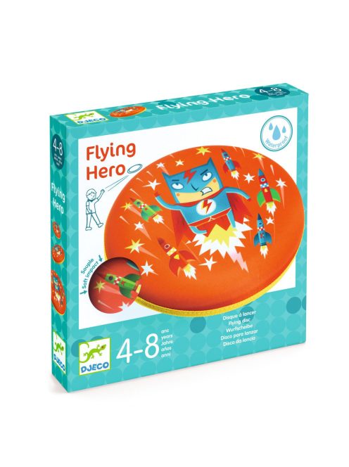 Djeco Frizbi - Hősök frizbije - Flying Hero