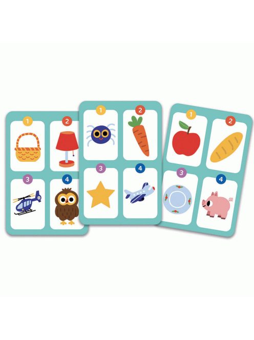 Djeco Kártyajáték - Pici-mondandó - MotaMo Junior
